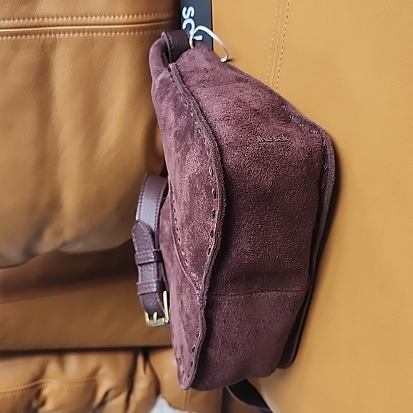 Elegant Suede Women's Bag - Picture 8 of 11